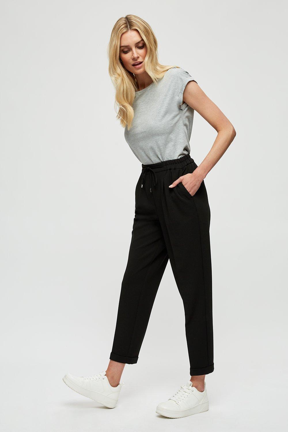 Women’s Tailored Formal Joggers - black - 12