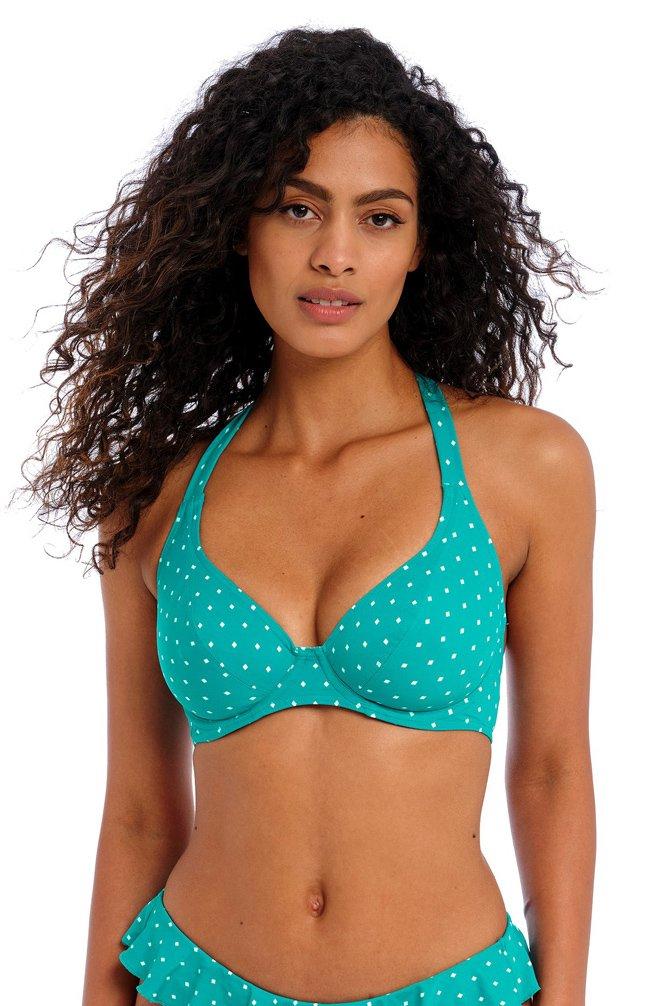 Swimwear Jewel Cove Uw Halter Bikini Top Freya