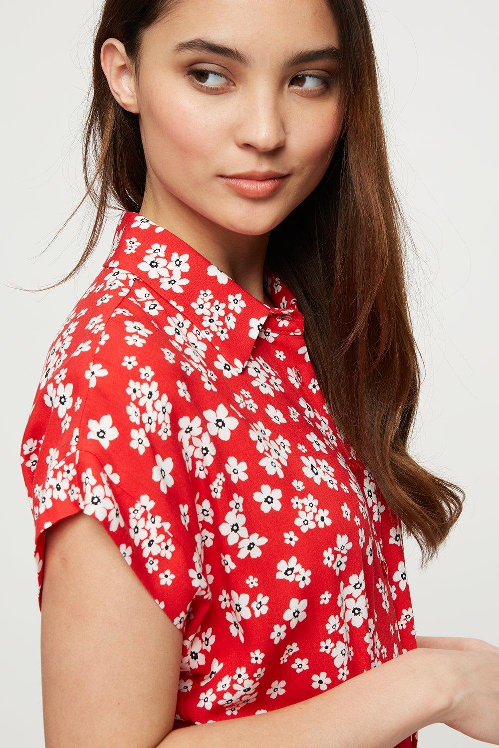 Dorothy perkins store red floral dress