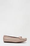 Dorothy Perkins Blush Leather Bestie Snaffle Loafer thumbnail 1