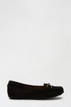 Dorothy Perkins Black Leather Bestie Snaffle Moccasin thumbnail 1