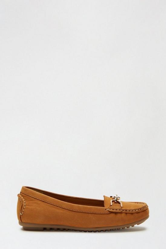 Dorothy Perkins Tan Leather Bestie Snaffle Moccasin 1