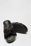Dorothy Perkins Black Leather Javine Twist Sandal thumbnail 3