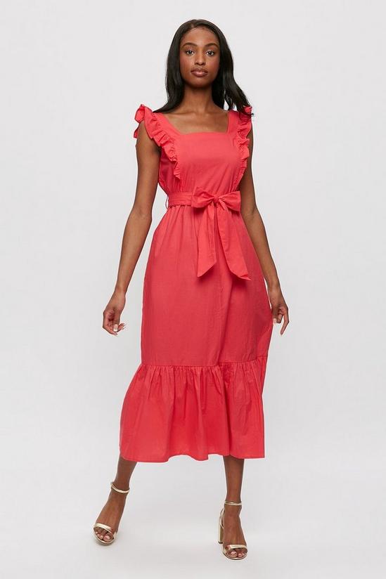 Dorothy Perkins Pink Ruffle Maxi Dress 2