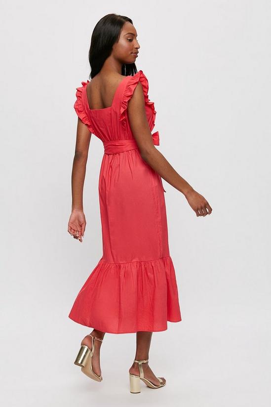 Dorothy Perkins Pink Ruffle Maxi Dress 3