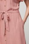 Dorothy Perkins Rose Short Sleeve Midi Shirt Dress thumbnail 4