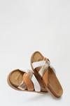 Dorothy Perkins Leather Jammy Padded Strap Footbed Slide thumbnail 3