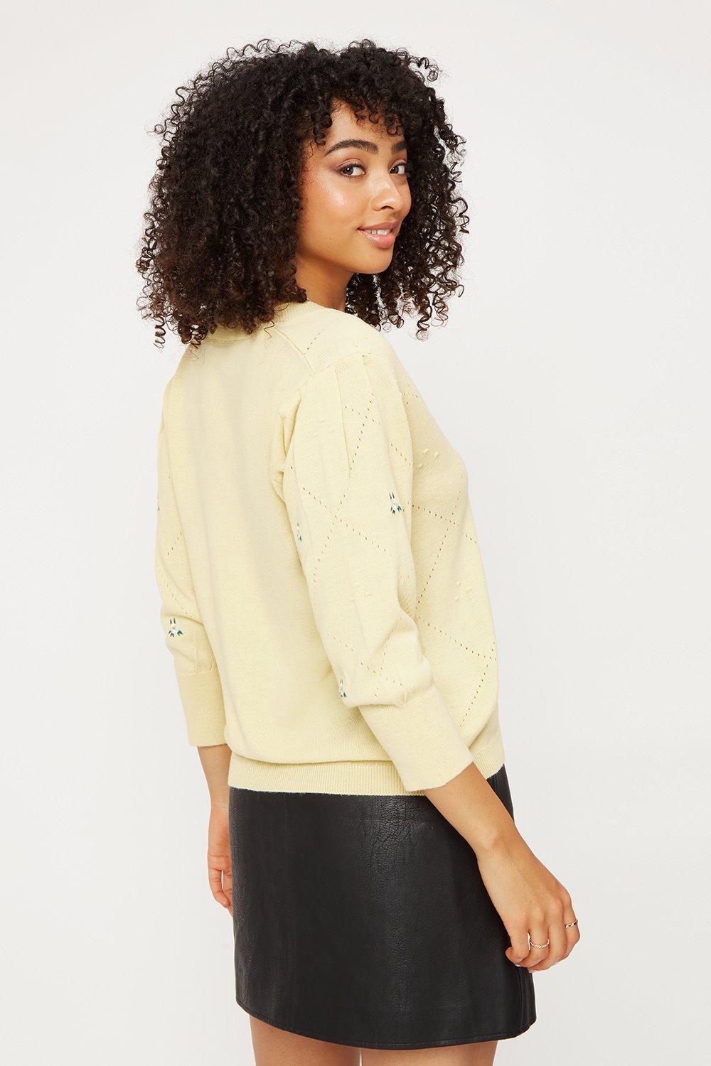 Dorothy perkins shop yellow jumper