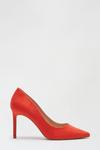 Dorothy Perkins Red Dash Pointed Court Shoe thumbnail 1