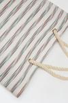 Dorothy Perkins Southbeach Stripe Rope Handle Beach Bag thumbnail 3