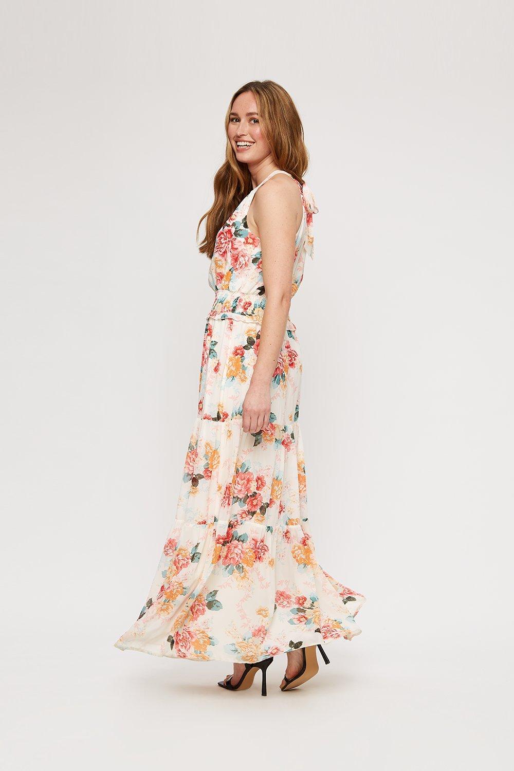 Dorothy perkins on sale floral maxi dress