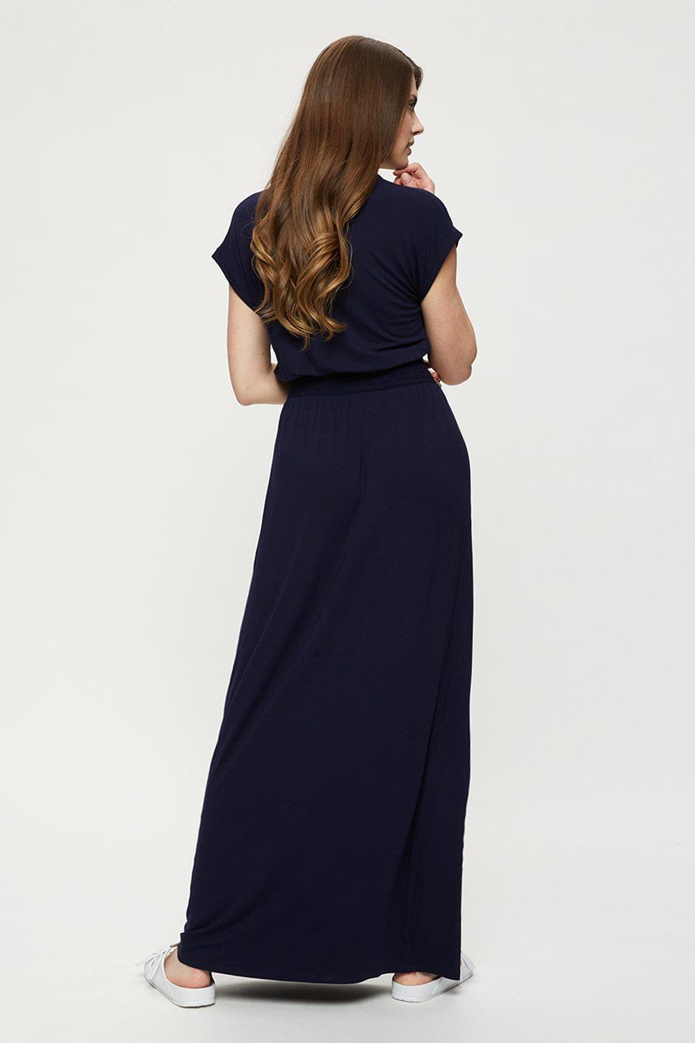 Dorothy perkins navy outlet maxi dress