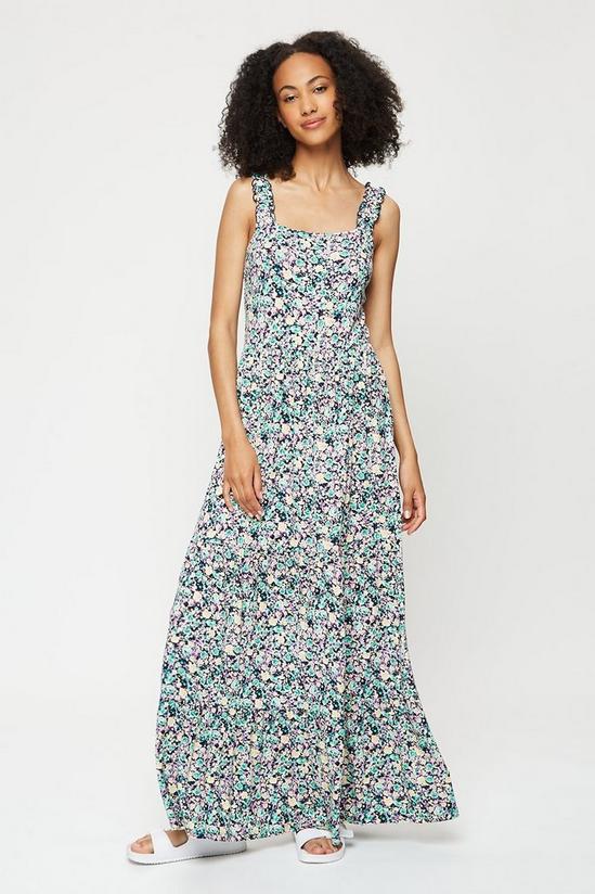 Dorothy Perkins Tall Multi Floral Tired Maxi 2