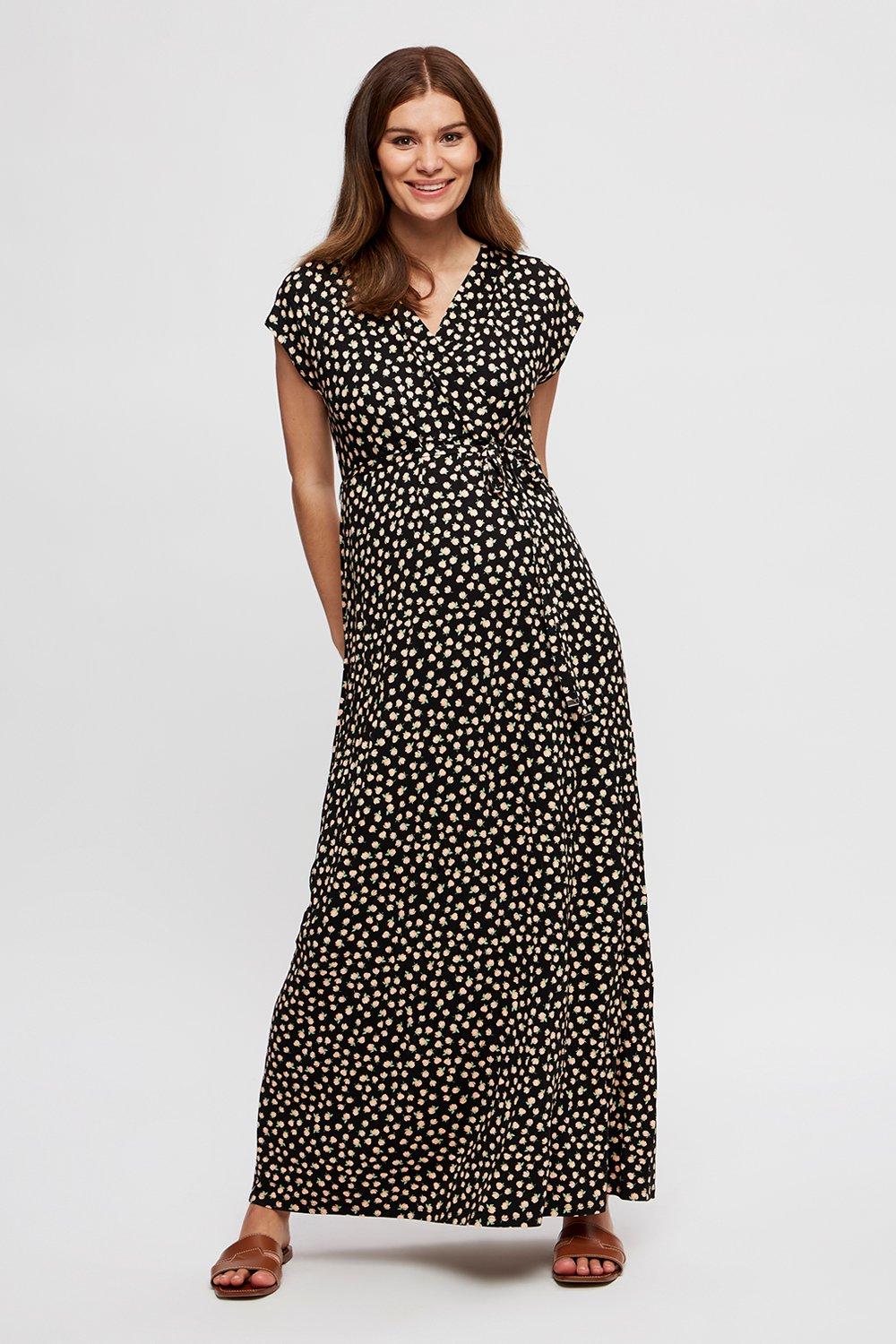 Dorothy perkins 2025 maternity maxi dress