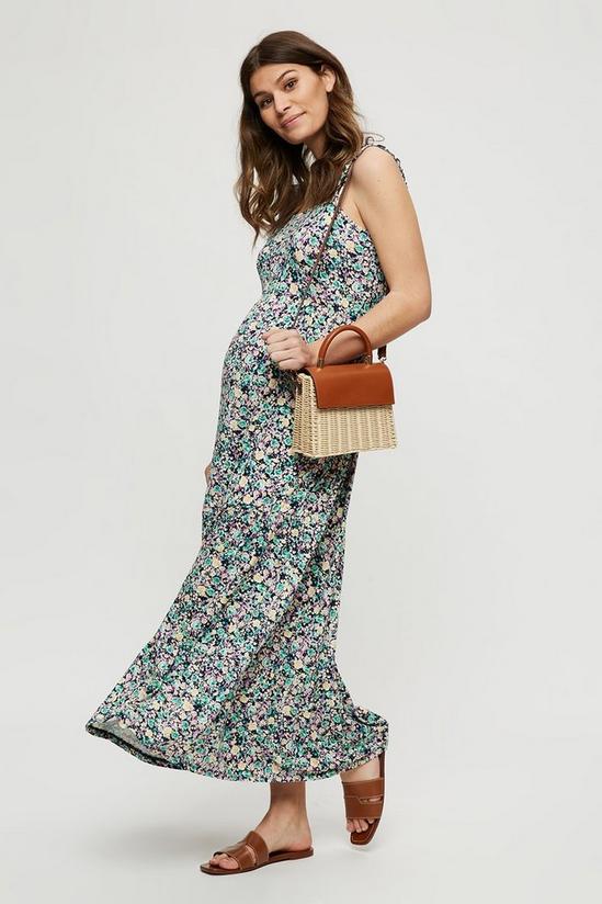 Dorothy Perkins Maternity Floral Tiered Maxi Dress 1