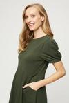 Dorothy Perkins Maternity Khaki Short Sleeve T-shirt Dress thumbnail 4