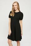 Dorothy Perkins Maternity Black Short Sleeve T-shirt Dress thumbnail 1