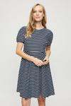 Dorothy Perkins Maternity Stripe Short Sleeve T-shirt Dress thumbnail 1