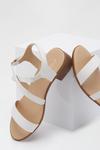 Dorothy Perkins Wide Fit White Comfort Saoirse Sandal thumbnail 4