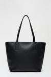 Dorothy Perkins Stitch Detail Zip Top Shopper Bag thumbnail 1