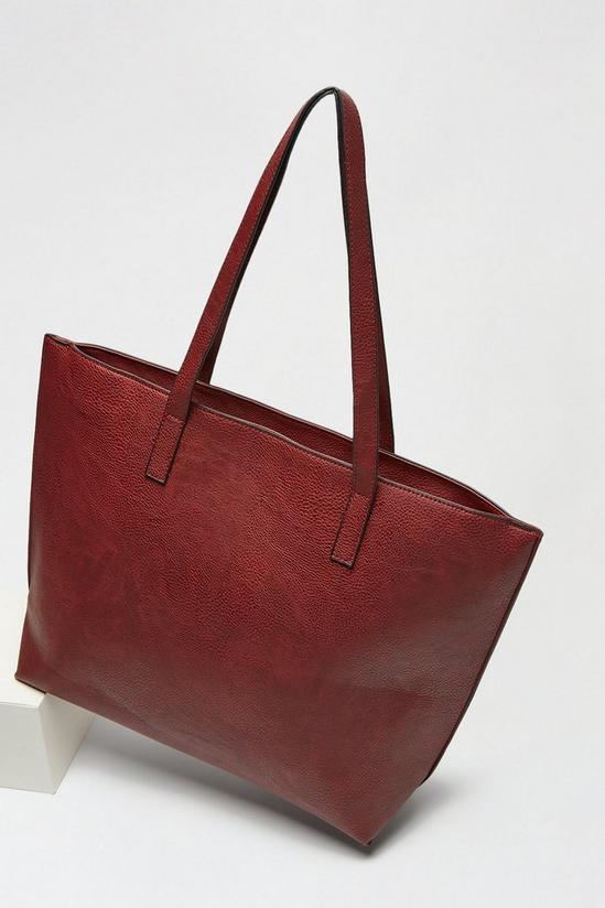 Dorothy Perkins Dark Red Shopper Bag 3