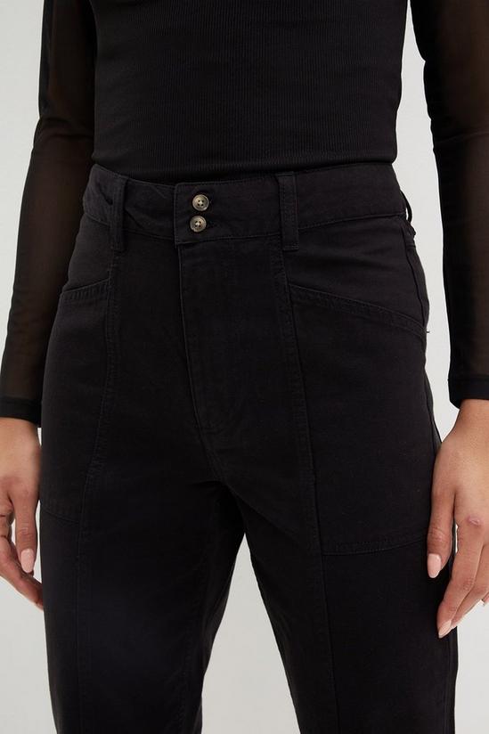 Dorothy Perkins Black Casual Trousers 4