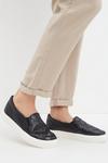 Dorothy Perkins Wide Fit Black Iva Woven Trainers thumbnail 1