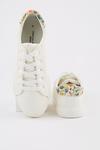 Dorothy Perkins Wide Fit Multi Iria Lace Up Trainers thumbnail 4