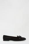 Dorothy Perkins Black Leatrice Bow Loafer thumbnail 1