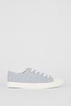 Dorothy Perkins Blue Stripe  Icon Canvas Trainers thumbnail 2