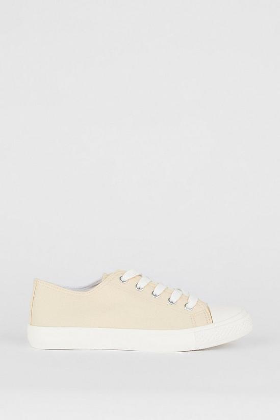 Dorothy Perkins Yellow Icon Canvas Trainers 2