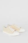 Dorothy Perkins Yellow Icon Canvas Trainers thumbnail 3