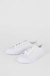 Dorothy Perkins Wide Fit Icon Canvas Trainers thumbnail 3