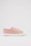 Dorothy Perkins Pink Icon Canvas Trainers thumbnail 2