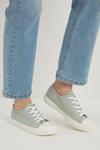 Dorothy Perkins Wide Fit Icon Canvas Trainers thumbnail 1