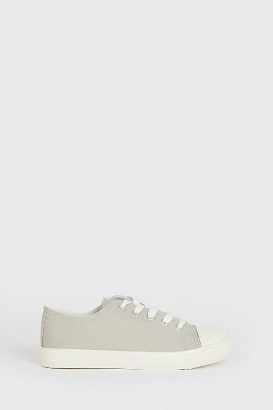 Dorothy Perkins Grey Icon Canvas Trainers 2