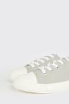 Dorothy Perkins Grey Icon Canvas Trainers thumbnail 4