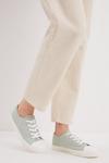 Dorothy Perkins Green Icon Canvas Trainers thumbnail 1