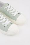 Dorothy Perkins Green Icon Canvas Trainers thumbnail 3