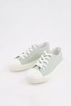 Dorothy Perkins Green Icon Canvas Trainers thumbnail 4
