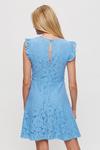 Dorothy Perkins Blue Lace Mini Dress thumbnail 3