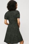 Dorothy Perkins Tall Green Animal Short Sleeve T-shirt Dress thumbnail 3