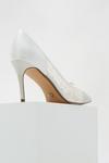 Dorothy Perkins Showcase Wide Fit White Spring Pearl Court Shoe thumbnail 4