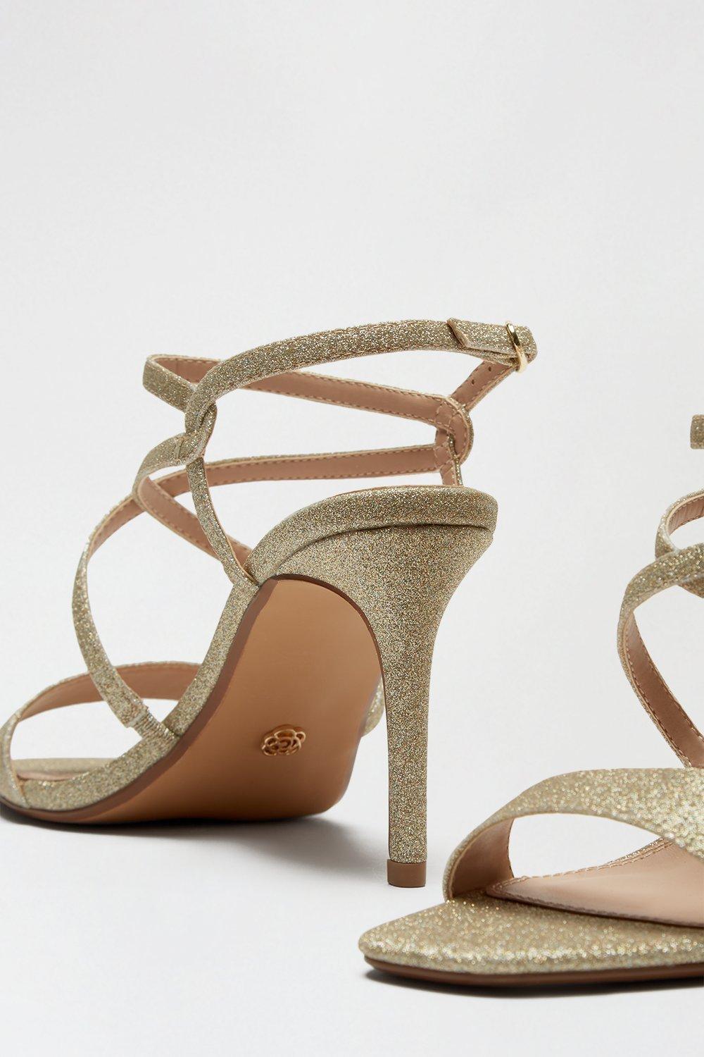 Dorothy perkins 2024 gold sandals