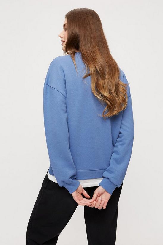 Dorothy Perkins Tall Blue Los Angeles Sweater 3