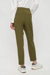 Dorothy Perkins Khaki High Waisted Tailored Trousers thumbnail 3