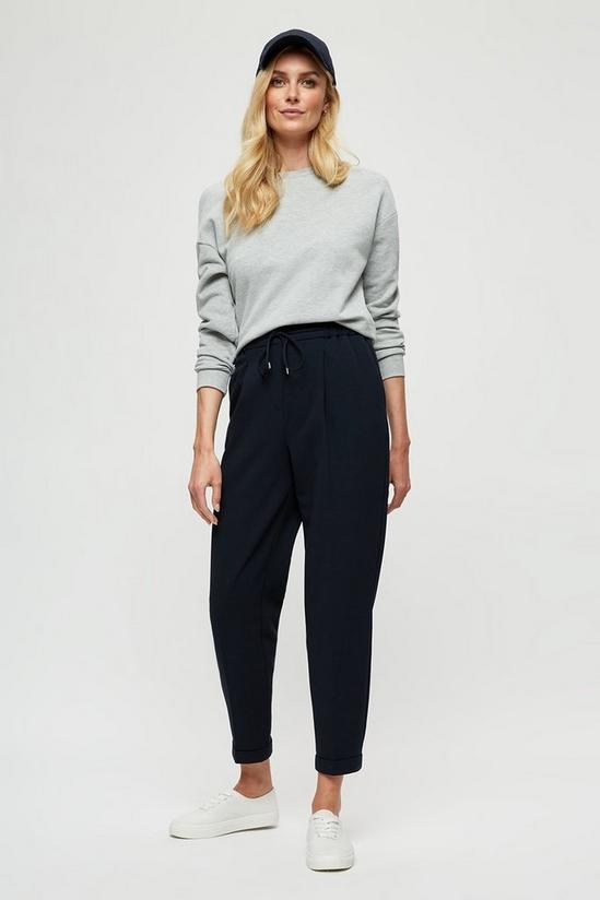 Dorothy Perkins Navy Tailored Formal Joggers 2