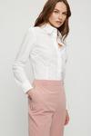 Dorothy Perkins Dusky Pink High Waisted Tailored Trousers thumbnail 4