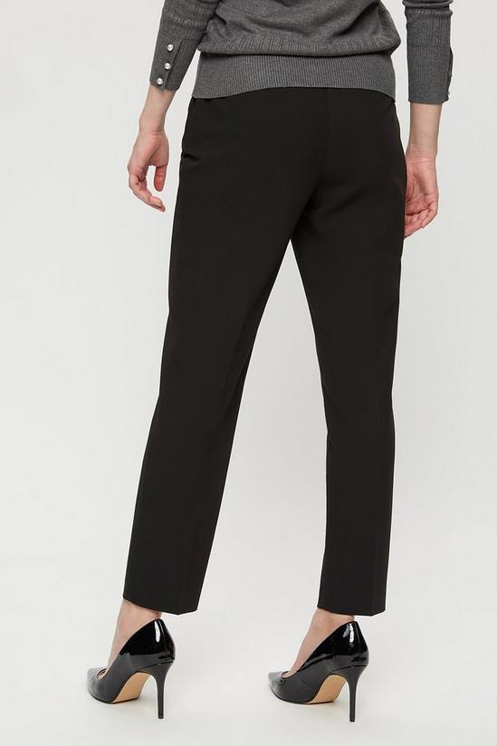 Dorothy Perkins Black High Waisted Tailored Trousers 3