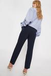 Dorothy Perkins Navy High Waisted Tailored Trousers thumbnail 3